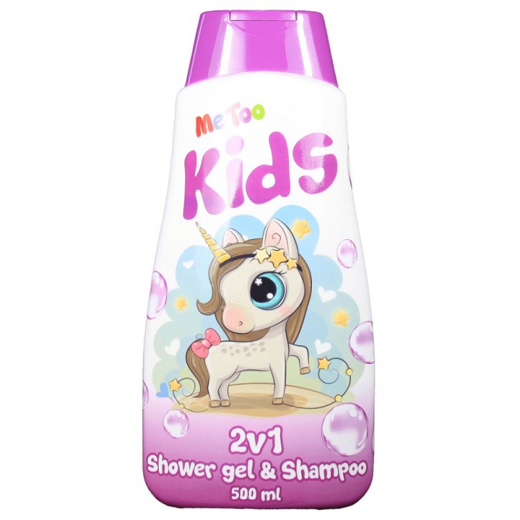 Me Too 2v1 dětský šamp+spg500ml dívky - Kosmetika Dětská hygiena Tělová hygiena